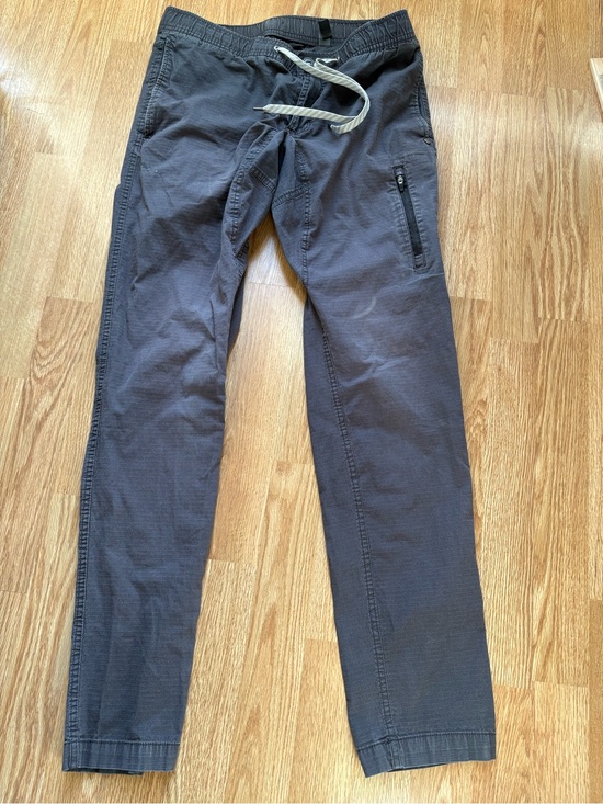 Vuori Other - Vuori gray string ripstop climber pants size medium *holes